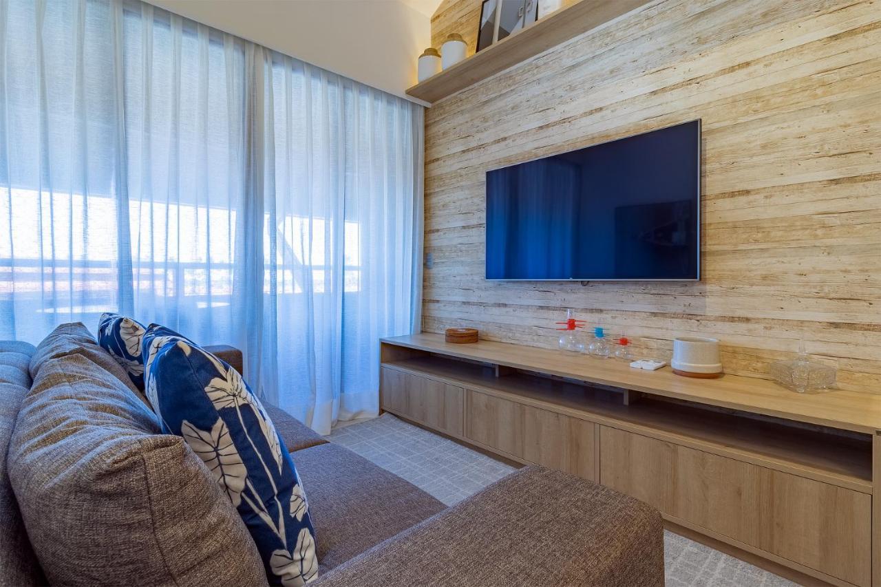 Oka Beach Resort #404G - Conforto Por Carpediem ปอร์โต จิ กาลินญาส ภายนอก รูปภาพ